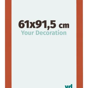 Bilderrahmen 61x91,5 cm - Orange - MDF - Mura