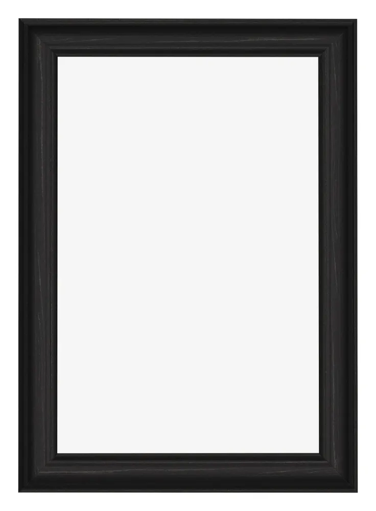 Bilderrahmen 61x91,5 cm - Schwarz Gemasert - MDF - Lazio