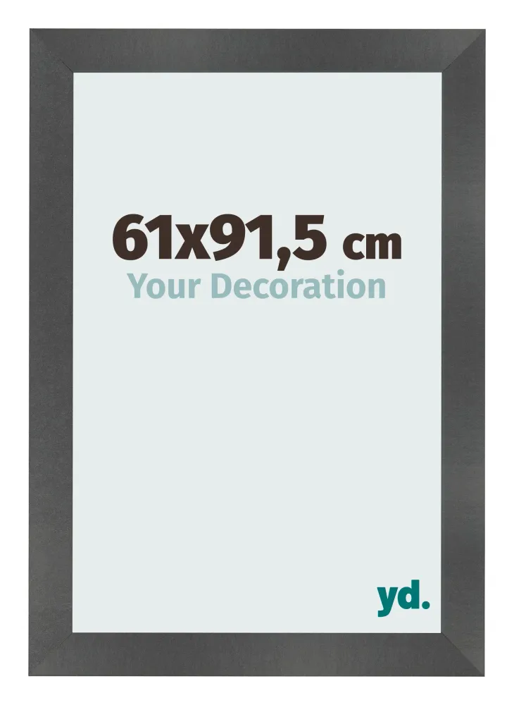 Bilderrahmen 61x91,5 cm - Schwarz Matt - MDF - Pisa