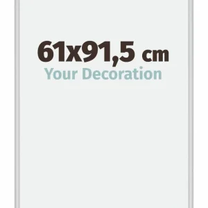 Bilderrahmen 61x91,5 cm - Silber Matt - Aluminium - New York - Aluminium - New York