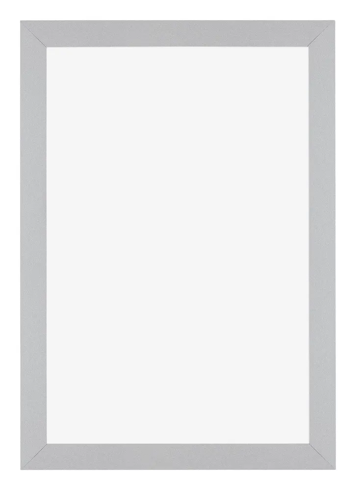 Bilderrahmen 61x91,5 cm - Silber Matt - MDF - Mura