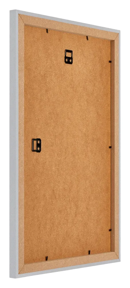 Bilderrahmen 61x91,5 cm - Silber Matt - MDF - Mura