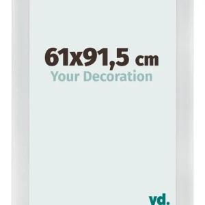 Bilderrahmen 61x91,5 cm - Silber Matt - MDF - Pisa