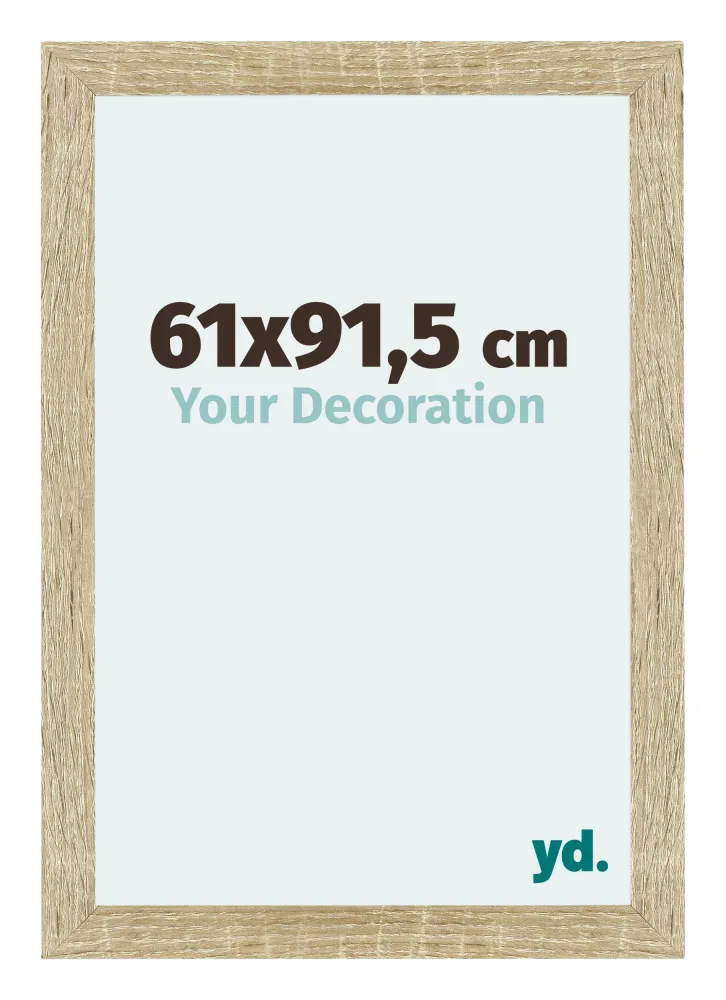 Bilderrahmen 61x91,5 cm - Sonoma Eiche - MDF - Mura