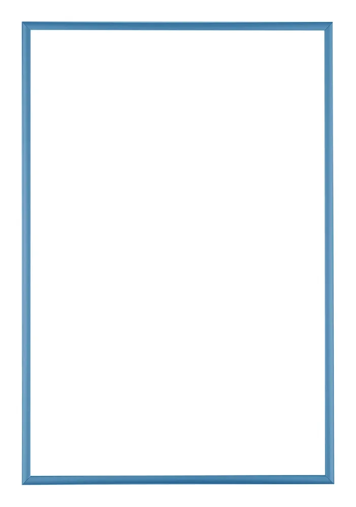 Bilderrahmen 61x91,5 cm - Stahl Blau - Aluminium - Kent
