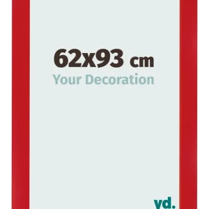 Bilderrahmen 62x93 cm - Rot - MDF - Pisa