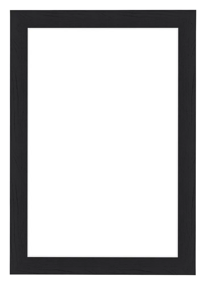 Bilderrahmen 62x93 cm - Schwarz Gemasert - MDF - Como