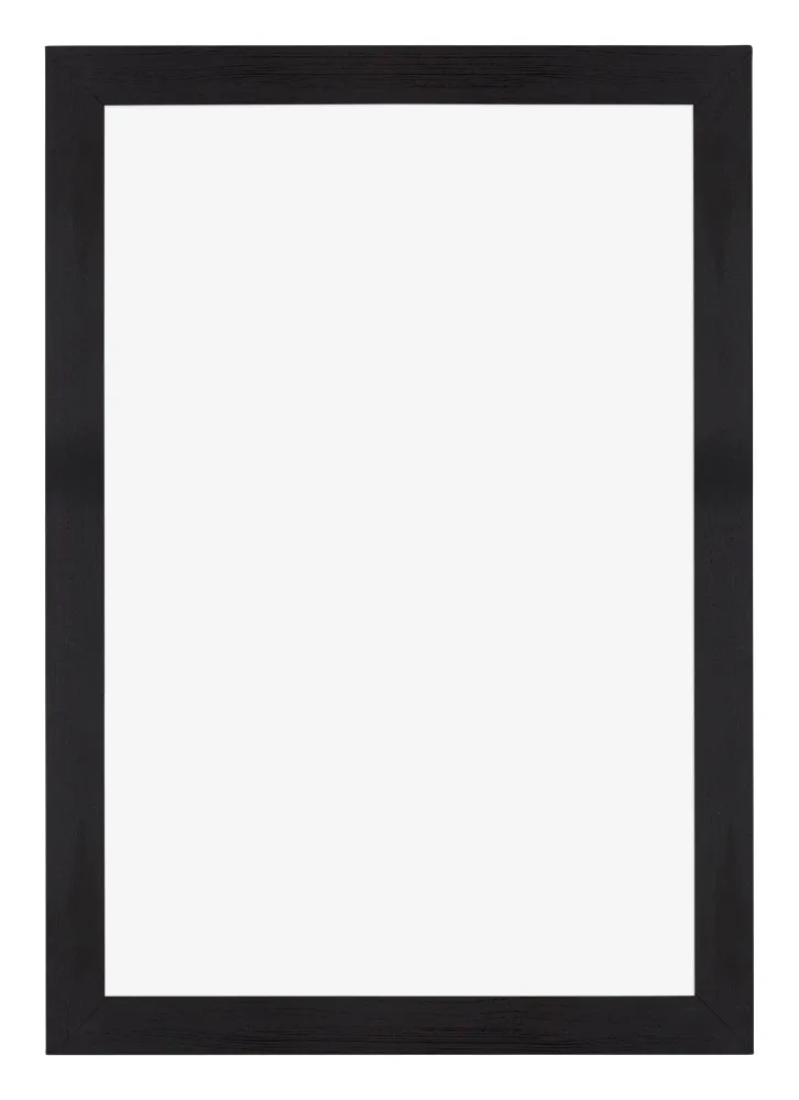 Bilderrahmen 62x93 cm - Schwarz Gemasert - MDF - Mura
