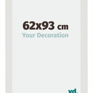 Bilderrahmen 62x93 cm - Weiss Matt - MDF - Mura