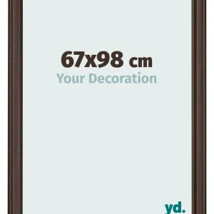 Bilderrahmen 67x98 cm - Eiche Dunkel - MDF - Lazio