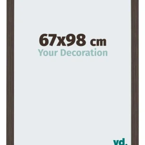 Bilderrahmen 67x98 cm - Eiche Dunkel - MDF - Mura