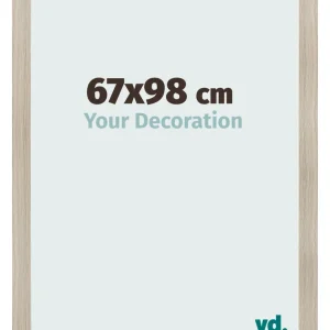 Bilderrahmen 67x98 cm - Eiche Hell - MDF - Pisa