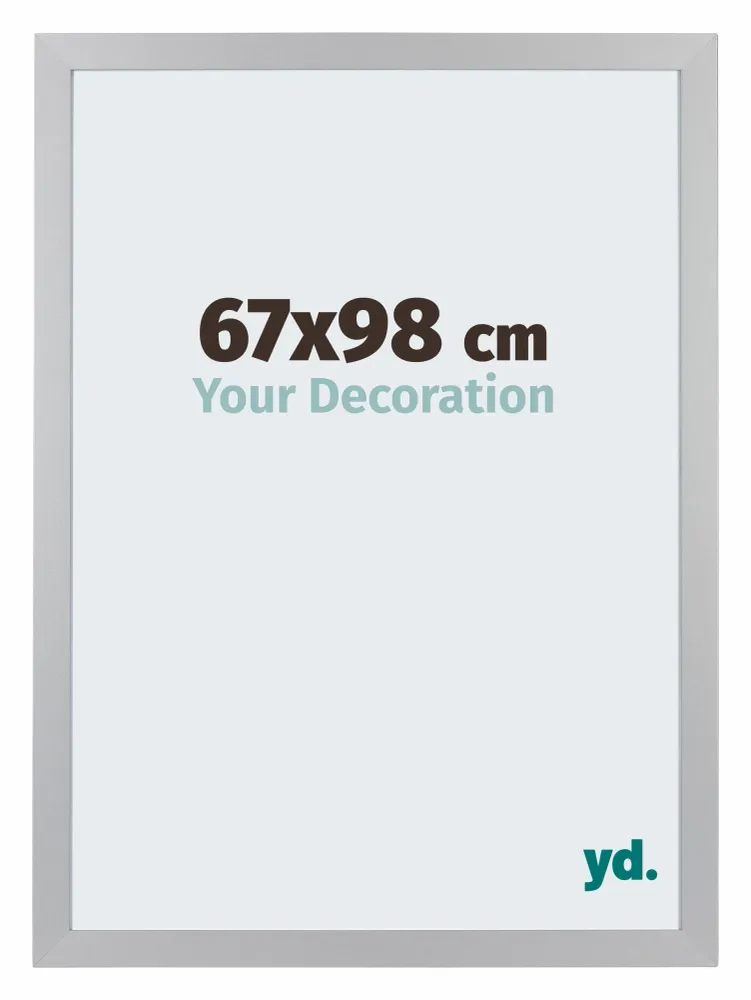 Bilderrahmen 67x98 cm - Grau - MDF - Mura