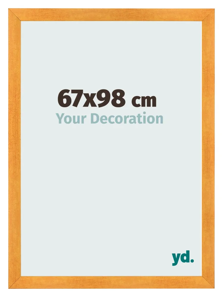 Bilderrahmen 67x98 cm - Orange - MDF - Pisa