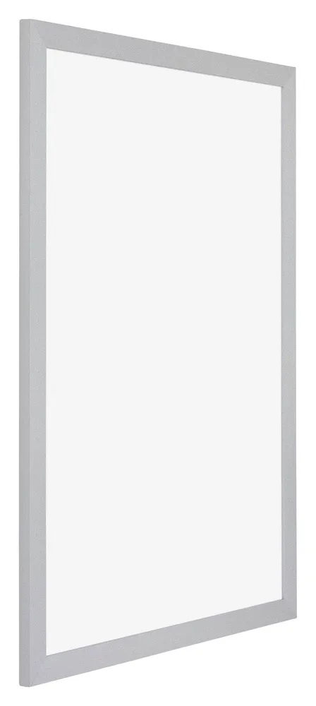 Bilderrahmen 67x98 cm - Silber Matt - MDF - Mura