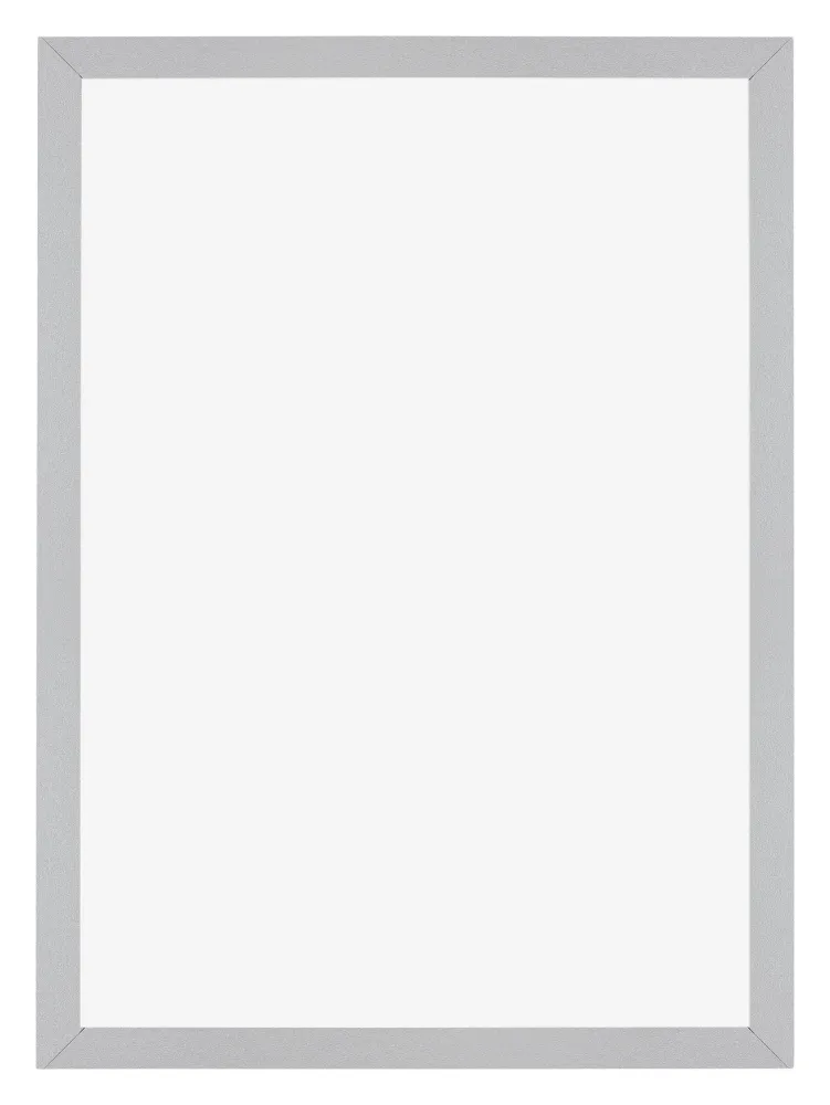 Bilderrahmen 67x98 cm - Silber Matt - MDF - Mura