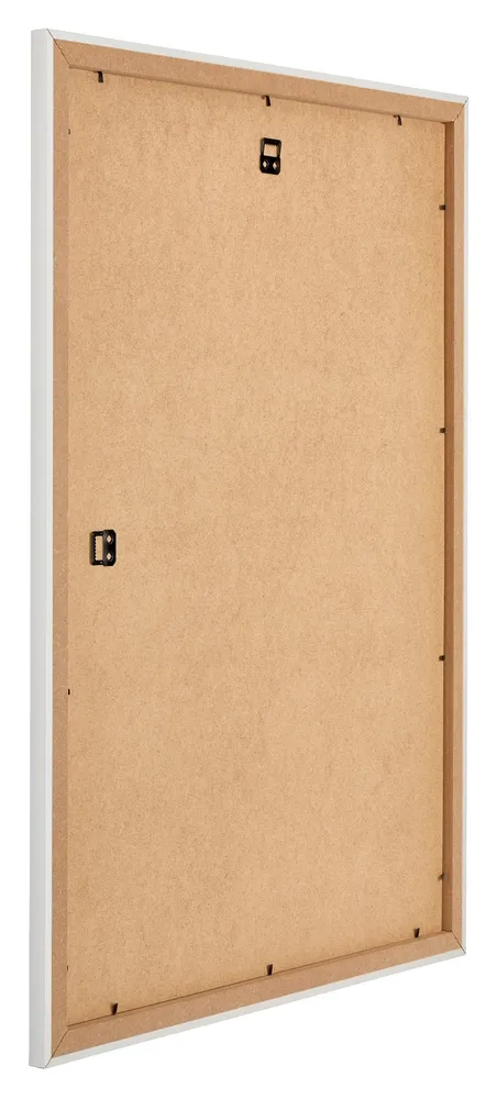 Bilderrahmen 67x98 cm - Weiss Matt - MDF - Mura