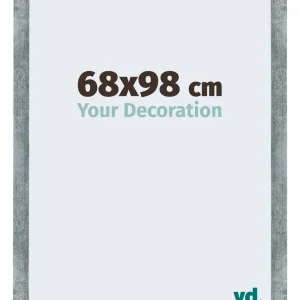 Bilderrahmen 68x98 cm - Eisen Gewischt - MDF - Mura