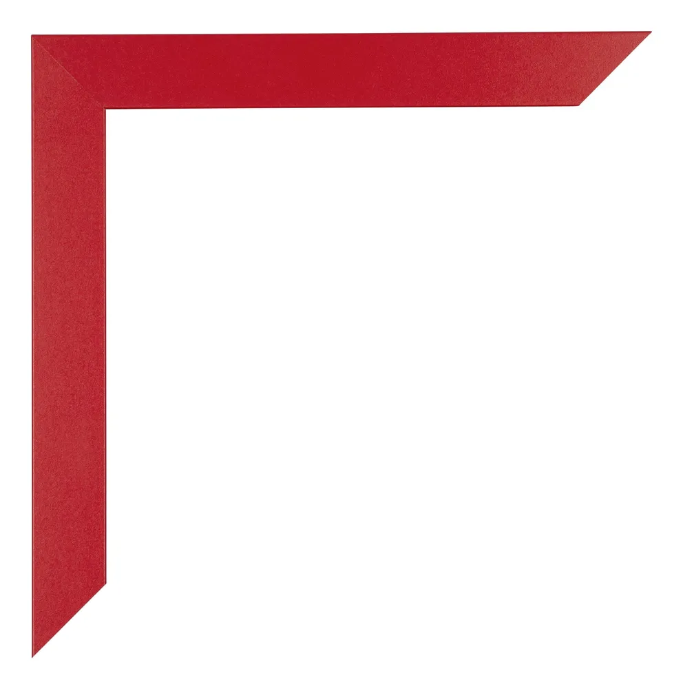 Bilderrahmen 68x98 cm - Rot - MDF - Mura