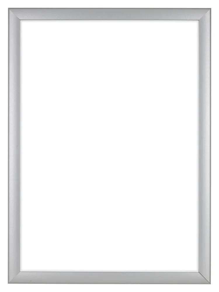 Bilderrahmen 68x98 cm - Silber Matt - MDF - Como