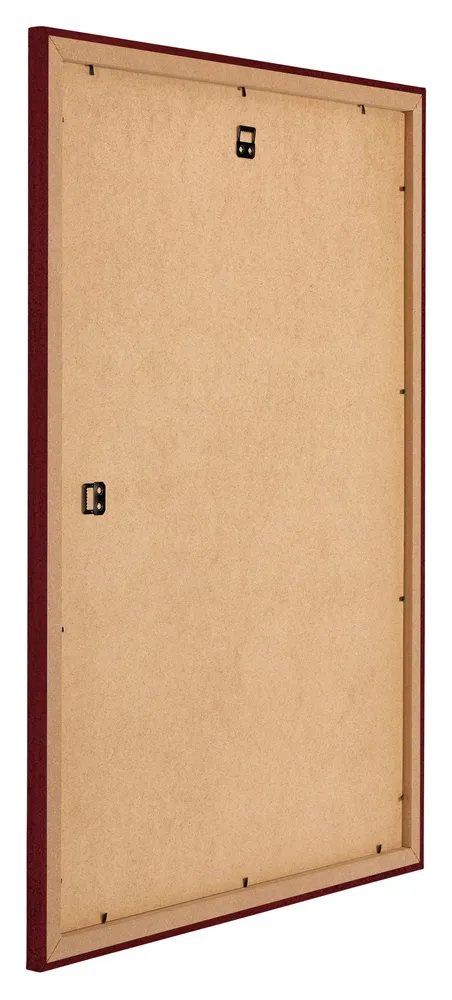 Bilderrahmen 68x98 cm - Weinrot Gewischt - MDF - Mura
