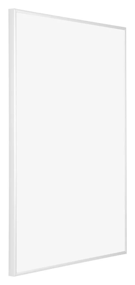 Bilderrahmen 68x98 cm - Weiss Hochglanz - Aluminium - Kent