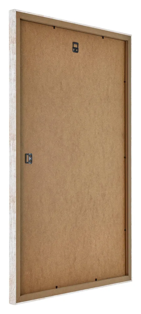 Bilderrahmen 68x98 cm - White Wash - MDF - Catania