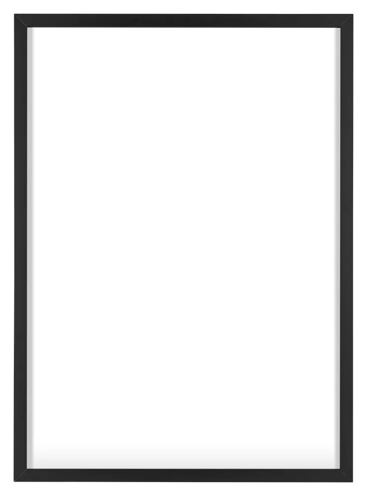 Bilderrahmen 68x98cm Schwarz Aluminium Virginia