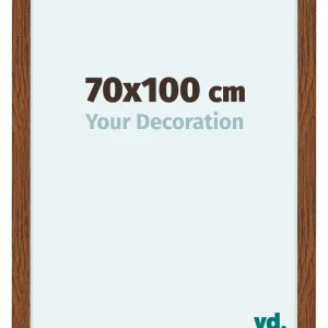 Bilderrahmen 70x100 cm - Eiche Rustikal - MDF - Como
