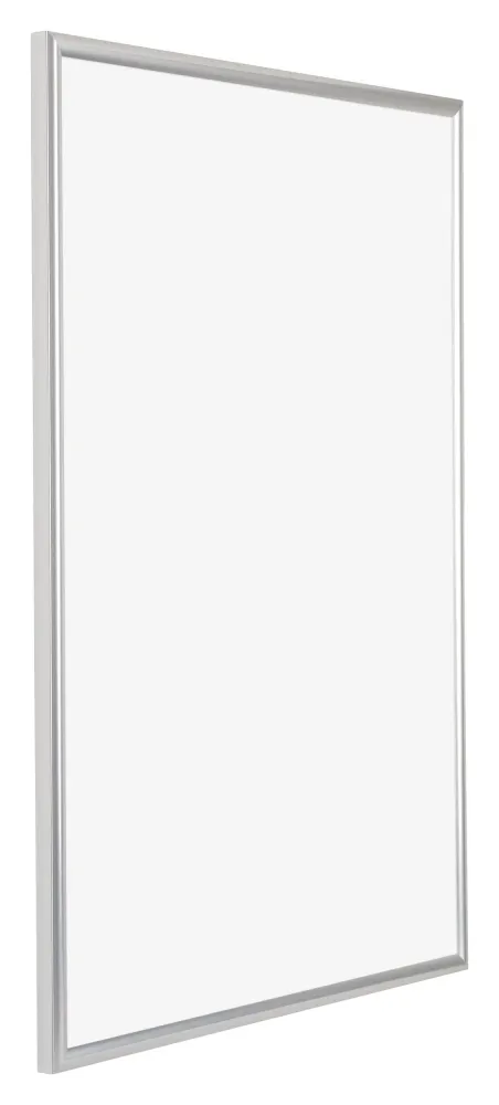 Bilderrahmen 70x100 cm - Silber - Kunststoff - Bordeaux