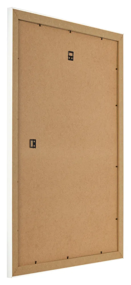 Bilderrahmen 70x100 cm - Weiß Gemasert - MDF - Pisa