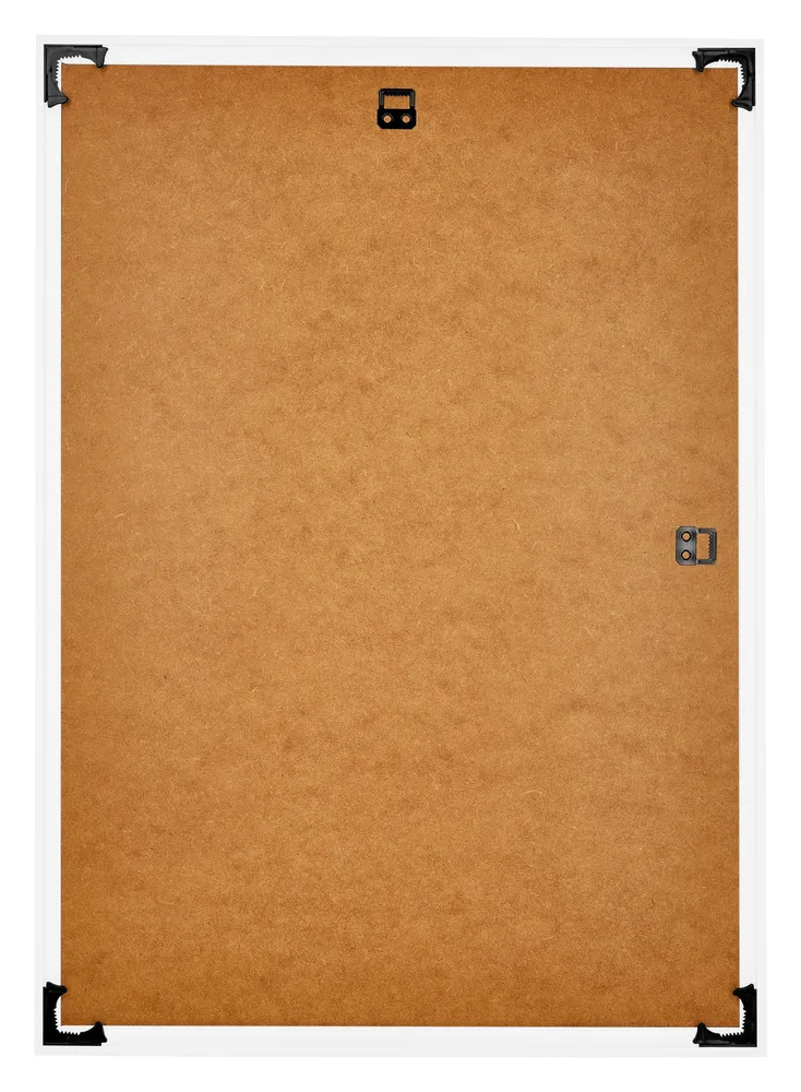 Bilderrahmen 70x100 cm - Weiss Hochglanz - Kunststoff - Bordeaux