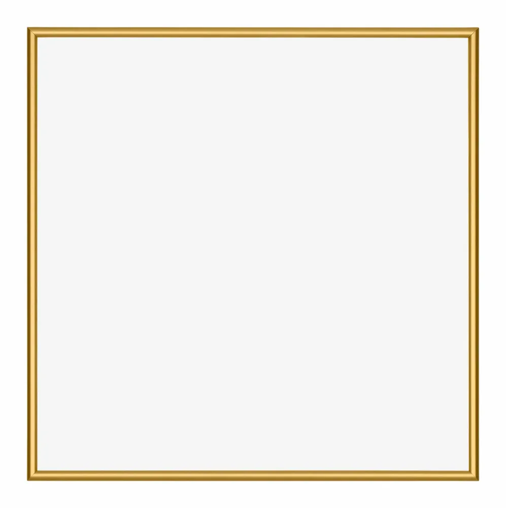 Bilderrahmen 70x70 cm - Goldglanz - Aluminium - New York