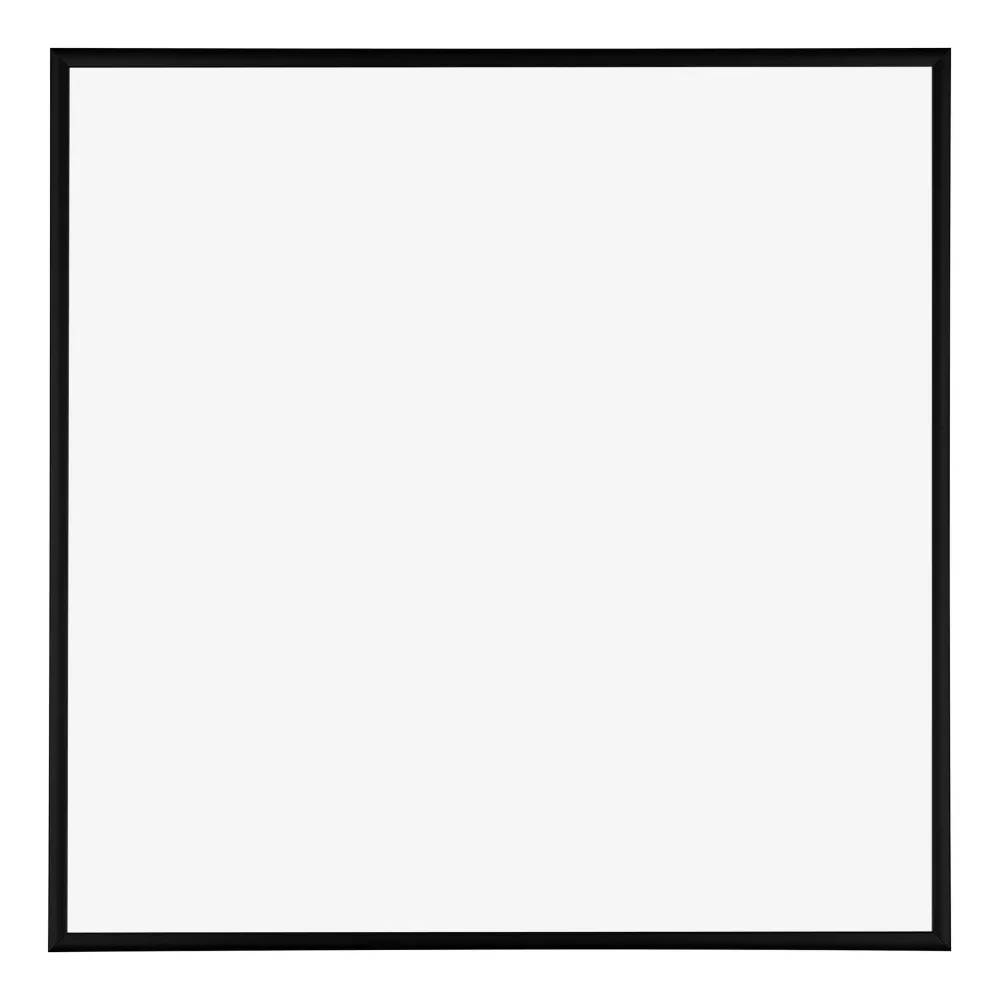 Bilderrahmen 70x70 cm - Schwarz Matt - Aluminium - Kent