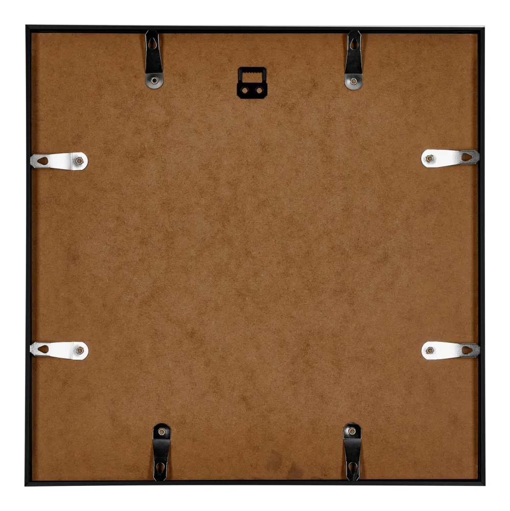 Bilderrahmen 70x70 cm - Schwarz Matt - Aluminium - Kent