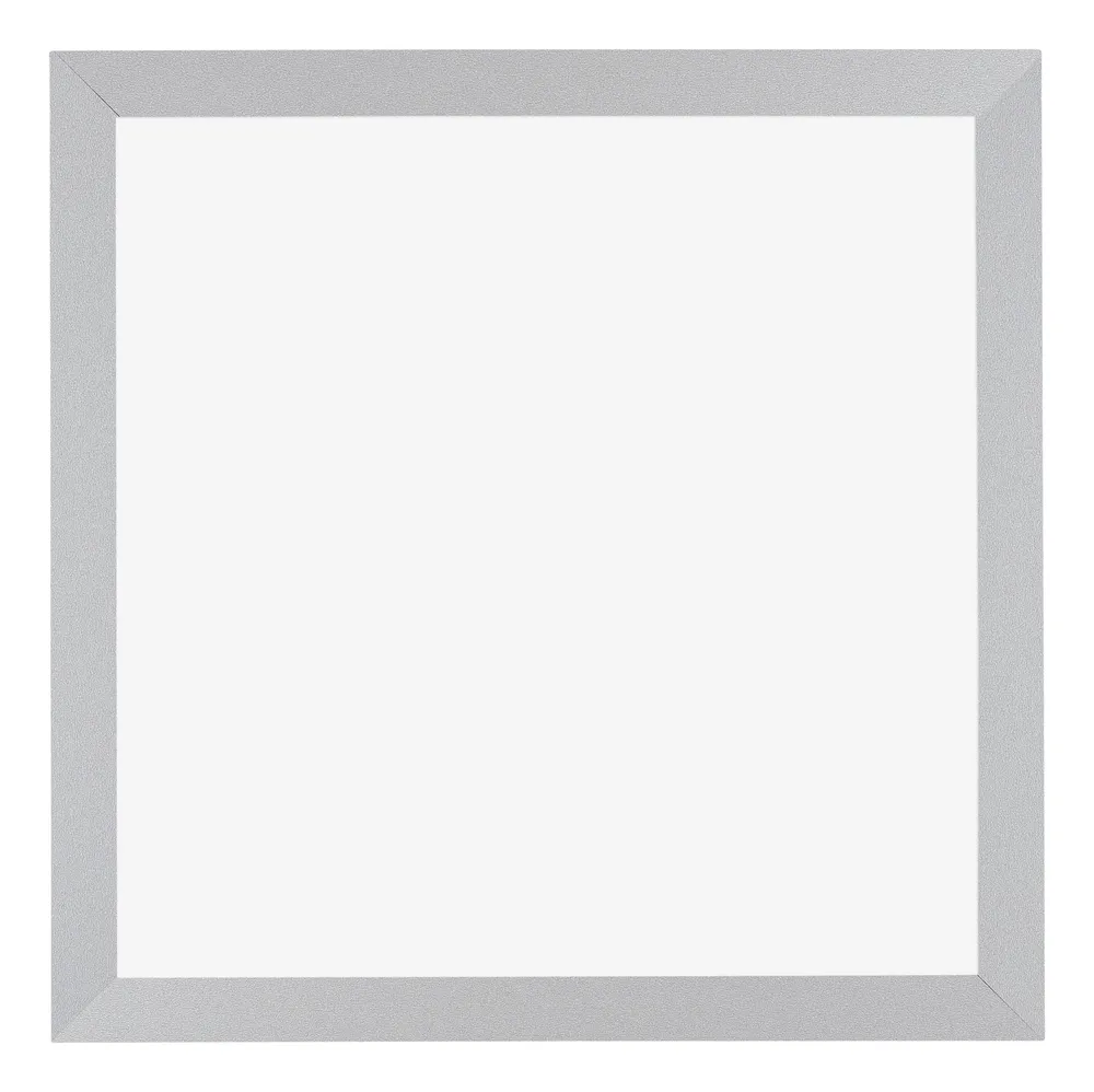 Bilderrahmen 70x70 cm - Silber Matt - MDF - Mura