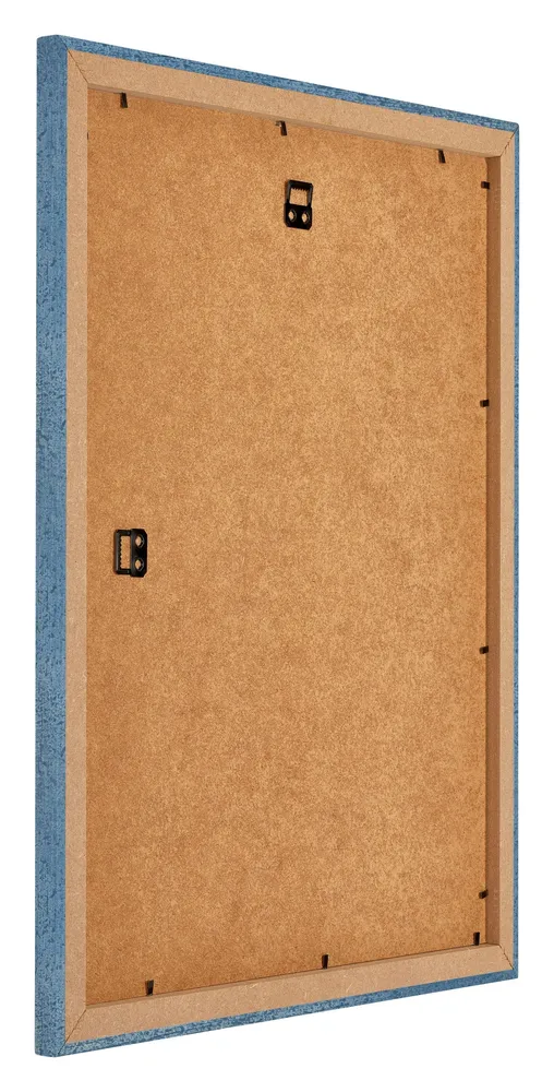 Bilderrahmen 70x90 cm - Hellblau Gewischt - MDF - Mura