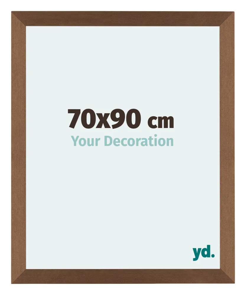 Bilderrahmen 70x90 cm - Kupfer Dekor - MDF - Mura