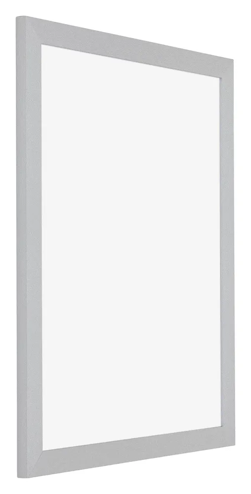 Bilderrahmen 70x90 cm - Silber Matt - MDF - Mura
