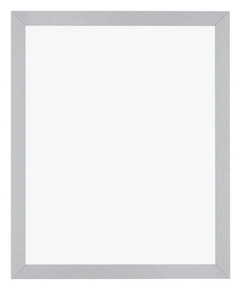 Bilderrahmen 70x90 cm - Silber Matt - MDF - Mura