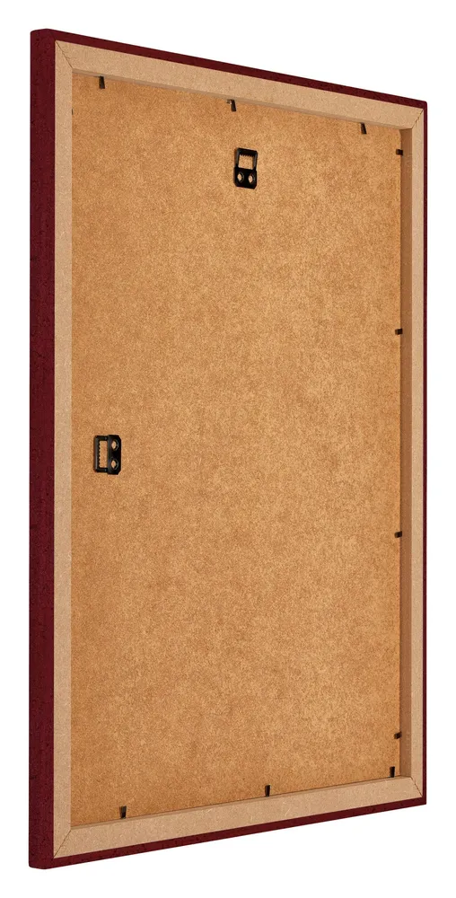 Bilderrahmen 70x90 cm - Weinrot Gewischt - MDF - Mura