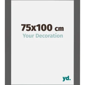 Bilderrahmen 75x100 cm - Antrazit - MDF - Mura