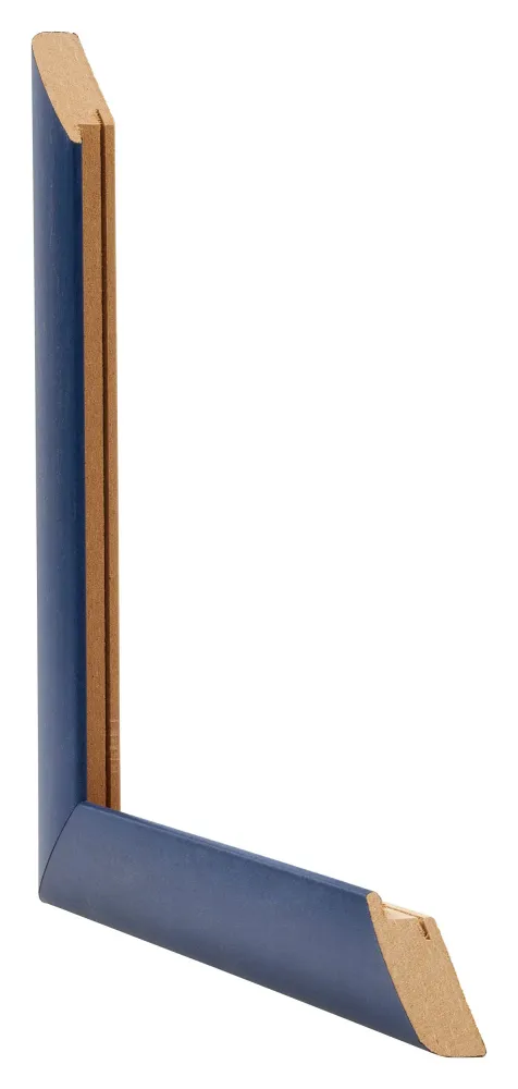 Bilderrahmen 75x100 cm - Dunkelblau Gewischt - MDF - Como