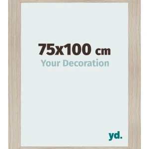 Bilderrahmen 75x100 cm - Eiche Hell - MDF - Pisa