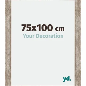 Bilderrahmen 75x100 cm - Metall Vintage - MDF - Mura
