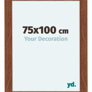Bilderrahmen 75x100 cm - Nussbaum - MDF - Como