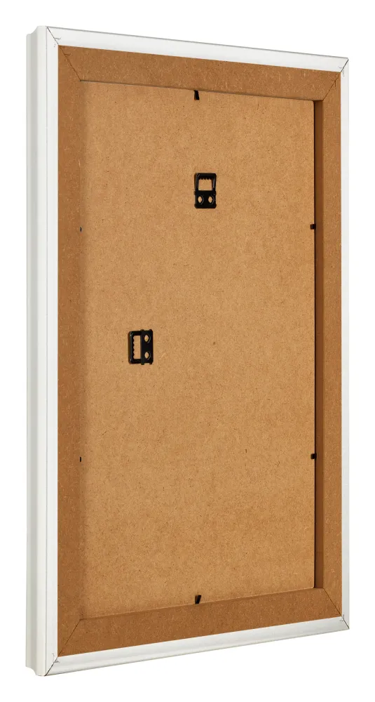 Bilderrahmen 75x100 cm - Weiß Gemasert - MDF - Lazio