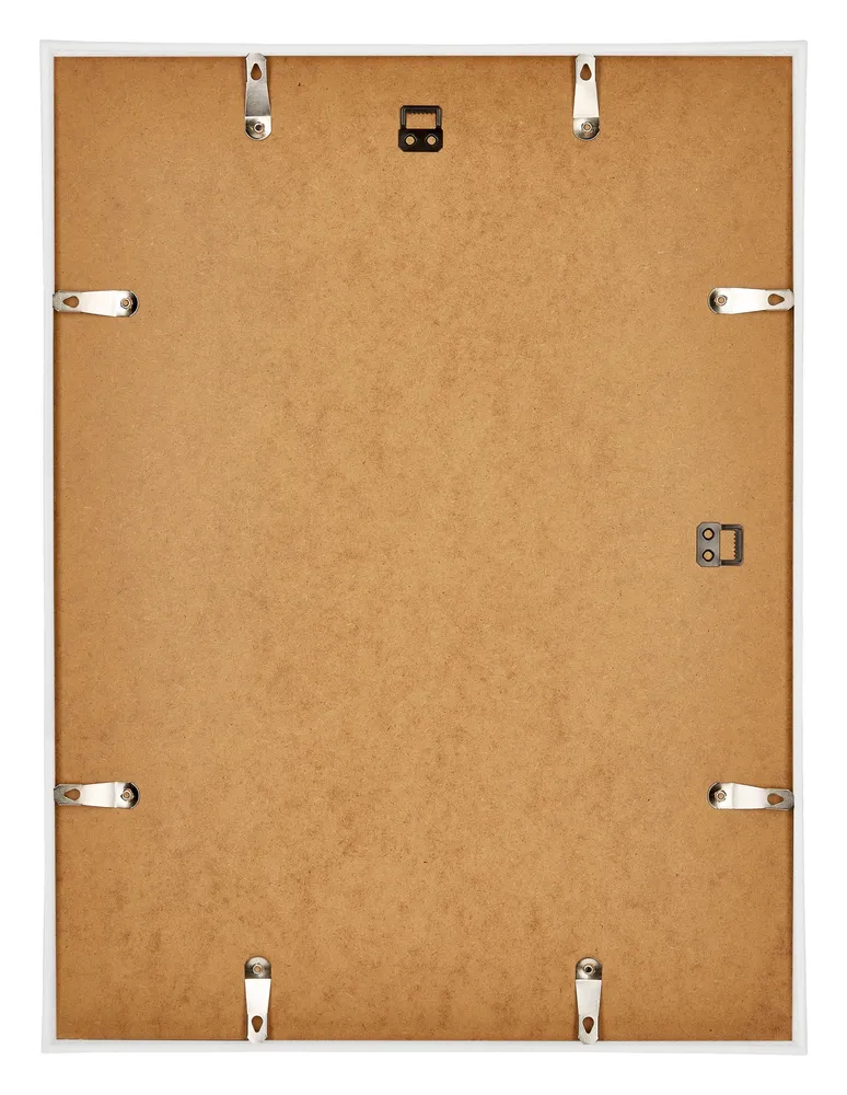 Bilderrahmen 75x100 cm - Weiss Hochglanz - Kunststoff - Annecy