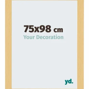 Bilderrahmen 75x98 cm - Buche Dekor - MDF - Mura