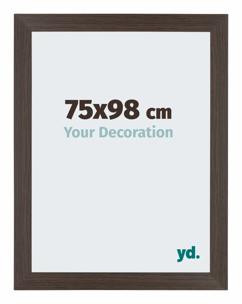 Bilderrahmen 75x98 cm - Eiche Dunkel - MDF - Mura